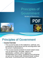 Principles of Governments