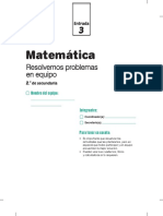 Cuadernillo Entrada3 Matematica 2do Grado