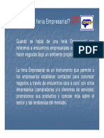 Que Es Una Feria Empresarial