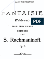 16916694 Rachmaninov Fantasy Barcarole Four Hands(2)