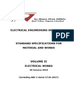 STD SPN For Material & Works Vol II (Electrical) With Rev 2 DTD 17.01.2017 PDF