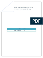 COURSE ON e - GOVERNANCE (G2 LEVEL) PDF