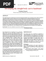 Download Developing the Straight Body Cast to Handstand by Valentin Uzunov SN40551456 doc pdf