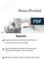 Sketsa Aksonometri Dan Miring PDF