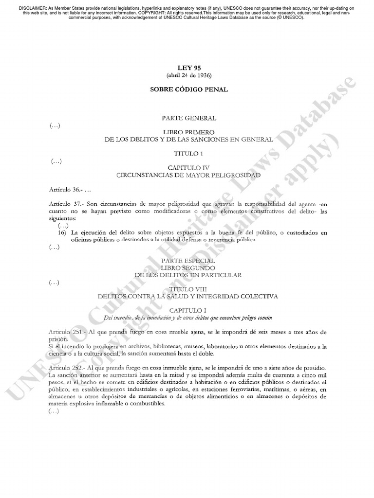 Colombia ley 95 24 04 1936 spa orof pdf gobierno