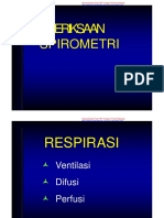 Pemeriksaan Spirometri