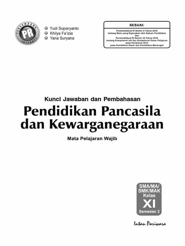 20++ Kunci jawaban lks pkn kelas 10 semester 2 kurikulum 2013 ideas in 2021 