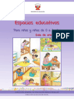 Guia Espacios Educativos para Los Niños y Niñas de 0 A 3 Años PDF