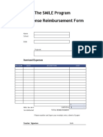 Copyofexpense Reimbursement Form