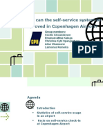 How Can The Self-Service System Be Improved in Copenhagen Airport?