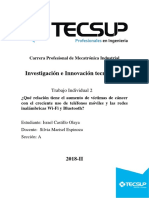 Efectos de La Tecnológia Celular y Cancer