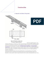 Construction of Pervious Pavement