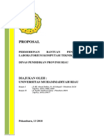 Proposal Permohonan LAB KOMPUTASI CSR PTPN-UMRI