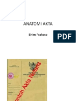 Anatomi Akta