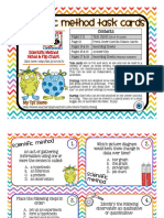 Scientific Method Task Cards PDF