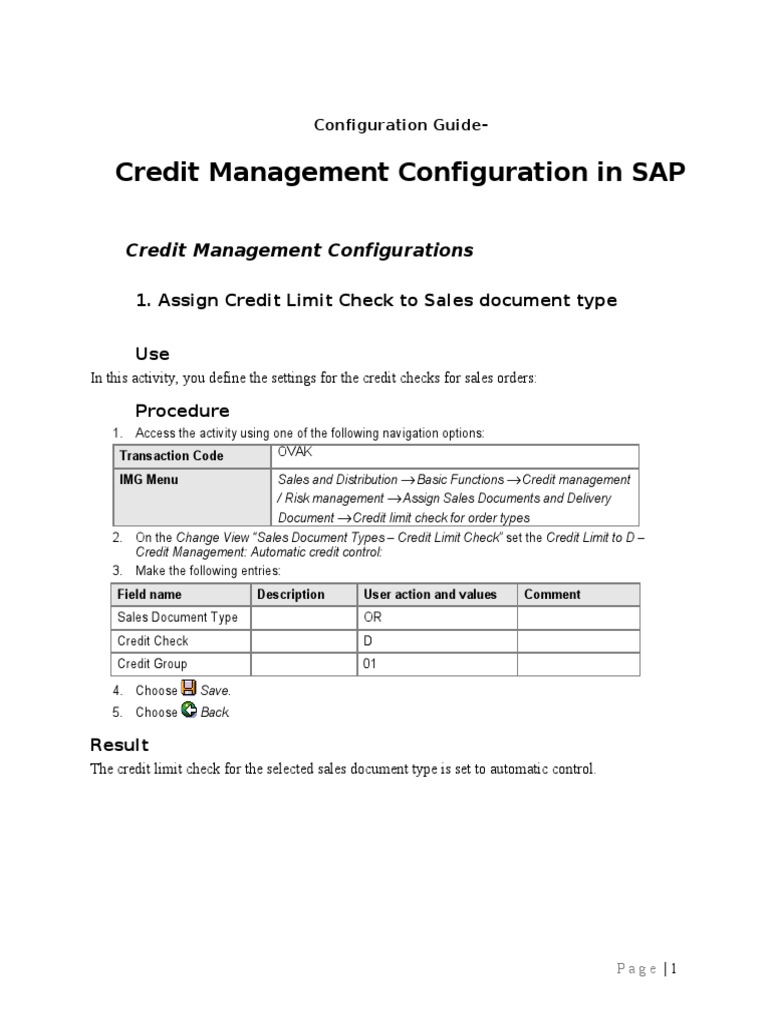 SAP intelligence overview