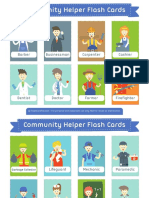 Flashcards Community Helper PDF