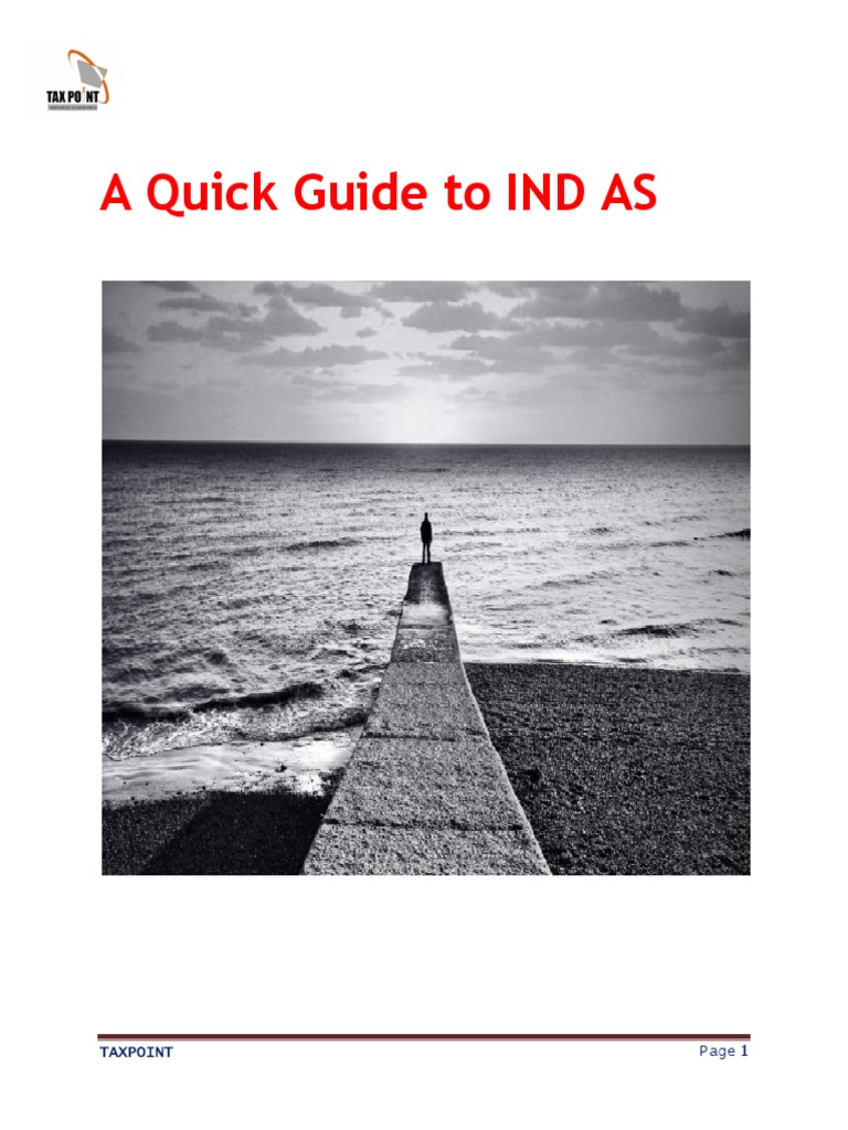 Quick Guide To Ind As | PDF | International Financial Reporting ...