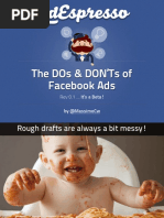 DOs and DONTs of Facebook Ads PDF