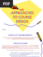 ESP Course Design