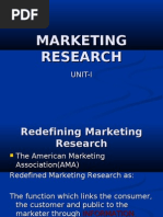 Marketing Research