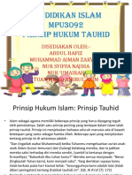 PRINSIP TAUHID