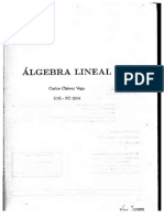 Algebra Lineal Carlos Chavez Vega