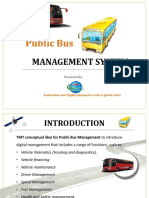 Public Bus Management by TMT-2018