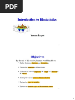 1 Introduction To Biostatistics PDF