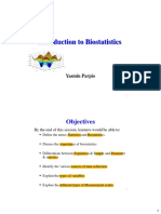 1 Introduction To Biostatistics PDF