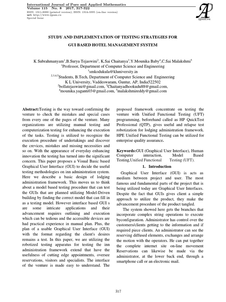 49 PDF PDF Graphical User Interfaces Unit Testing