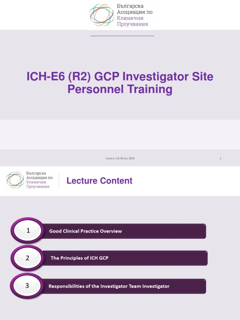 GCP Investigator Training Guide | PDF | Institutional Review Board ...