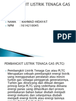 Pembangkit Listrik Tenaga Gas (PLTG)