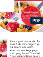 Sejarah Yoghurt