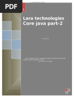 Core Java Part2 Section A