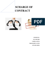 Meaning of Discharge of Contract