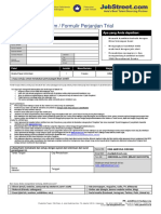 Sales Agreement Trial Form