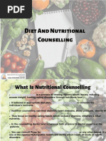 Nutritional Counselling