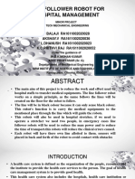 Line Follower Robot For Hospital Management
