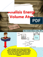 Materi 4 - Analisis Energi Volume Atur
