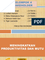 Meningkatkan Produktivitas Dan Mutu