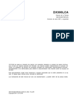 Manual de Servicio DX300LCA (Español) PDF