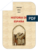 EBAU2019 Historia de España - Textos