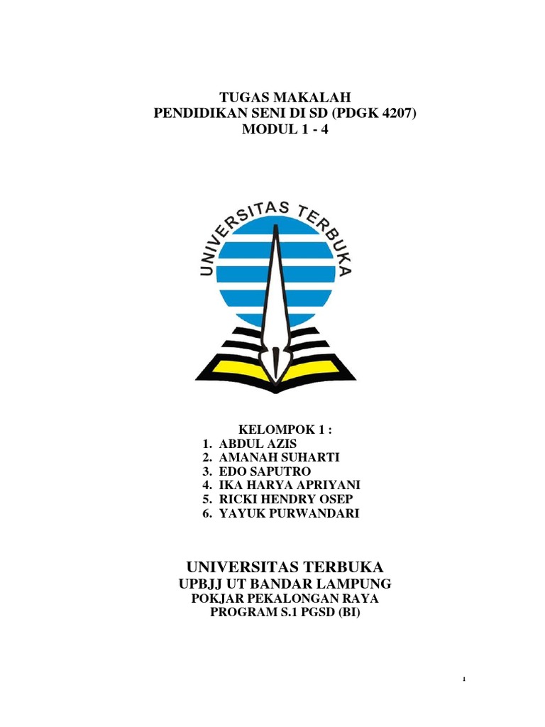 Makalah Seni Modul 1 4