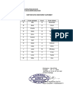 DAFTAR KATA ALphabet