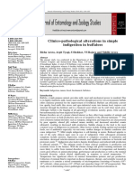 Clinico-Pathological Alterations in Simple Indigestion in Buffaloes