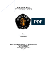 Reklamasi Rawa Untuk Persawahan PDF