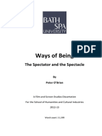 Ways of Being The Spectator and The Spec PDF