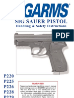 21251045 Sig Arms Sig Saur Pistols Handling Safety Instructions