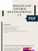 Command and Control Multinational C2